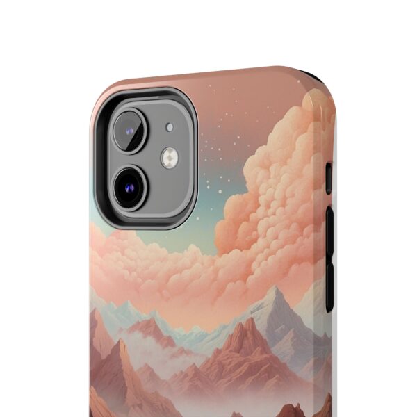 Mountain Reflection Tough Phone Case - Nature-Inspired Design for Adventurers