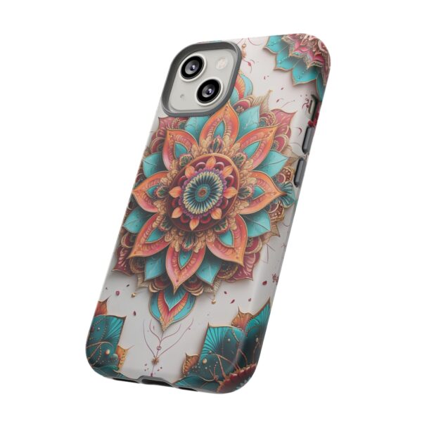 Mandala Phone Case, Colorful Floral Design, Bohemian Style, Tough Cases, Gift for Her