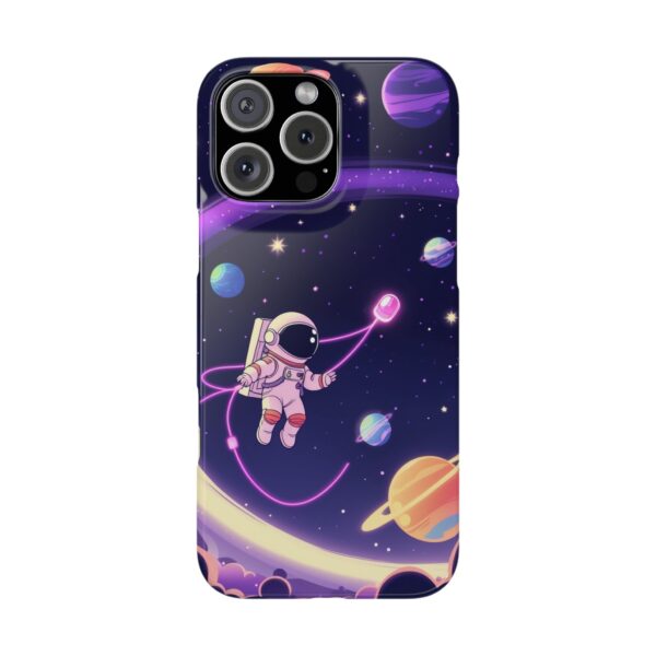 Space Astronaut Slim Phone Case