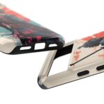 Samurai Warrior Phone Case, Tough Cases, Unique Phone Accessories, Phone Cover Gift, Gamer Phone Decor, Anime Style Case