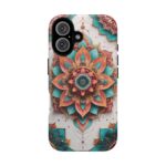 Mandala Phone Case, Colorful Floral Design, Bohemian Style, Tough Cases, Gift for Her
