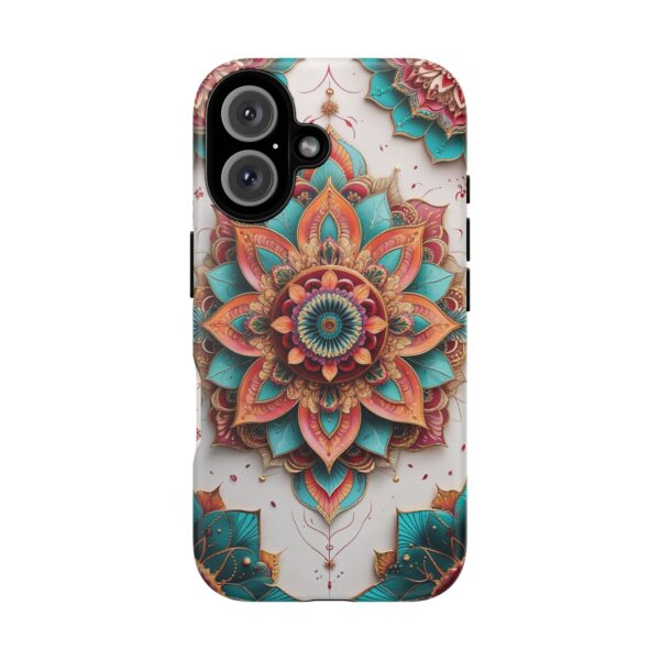 Mandala Phone Case, Colorful Floral Design, Bohemian Style, Tough Cases, Gift for Her