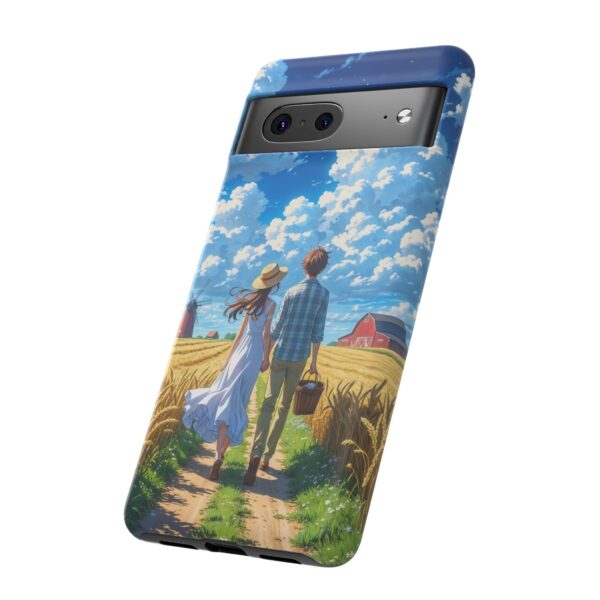 Couple Phone Case – Romantic Landscape Design