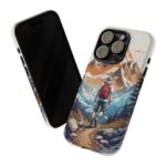 Adventure Phone Case, Mountain Hiking Phone Cover, Outdoor Enthusiast Gift, Nature Lover Accessory, Travel Cell Phone Protector