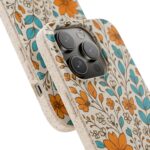 Floral Biodegradable Phone Case - Eco-Friendly Design for Nature Lovers