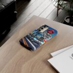 Cool Phone Case for Truck Lovers, Trucking Gifts, Unique Truck Driver Accessories, Kiss Mutha Truckin Cash Design, Fun Car Enthusiast Gift