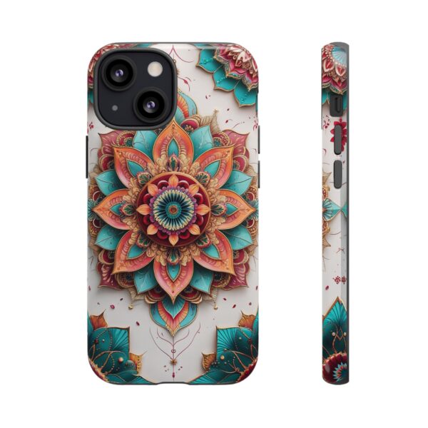 Mandala Phone Case, Colorful Floral Design, Bohemian Style, Tough Cases, Gift for Her