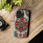 Colorful Mandala Phone Cover, Bohemian Style Accessory, Unique Gift for Her, Stylish Smartphone Protection