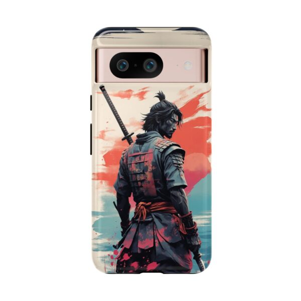 Samurai Warrior Phone Case, Tough Cases, Unique Phone Accessories, Phone Cover Gift, Gamer Phone Decor, Anime Style Case