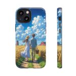 Couple Phone Case – Romantic Landscape Design