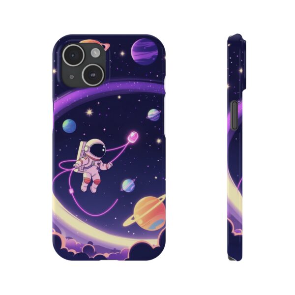 Space Astronaut Slim Phone Case