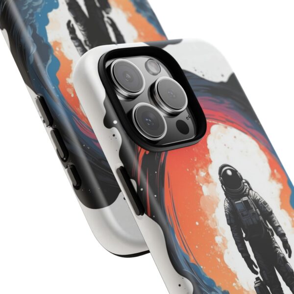 Astronaut Case, Tough Phone Cover, Galaxy Art Protector, Space Lover Gift, Unique Mobile Accessory