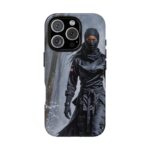 Artistic Phone Case, Ninja Aesthetic, Unique Smartphone Cover, Adventurous Spirit