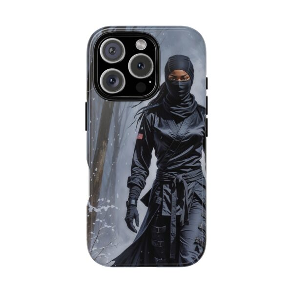 Artistic Phone Case, Ninja Aesthetic, Unique Smartphone Cover, Adventurous Spirit