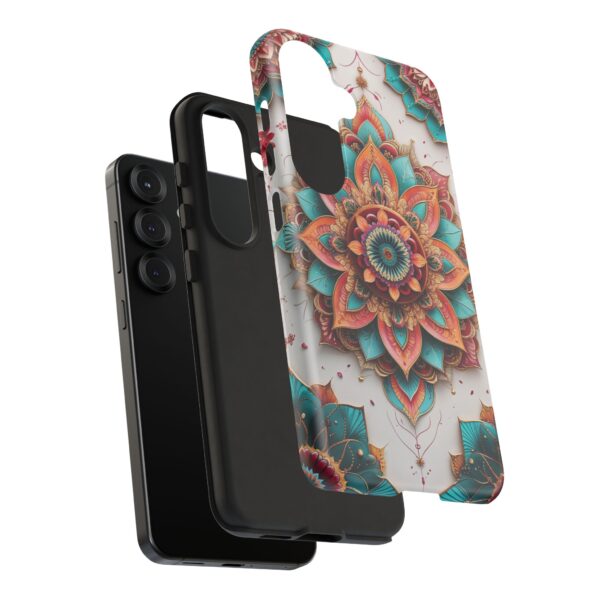 Mandala Phone Case, Colorful Floral Design, Bohemian Style, Tough Cases, Gift for Her
