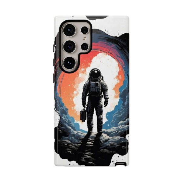Astronaut Case, Tough Phone Cover, Galaxy Art Protector, Space Lover Gift, Unique Mobile Accessory