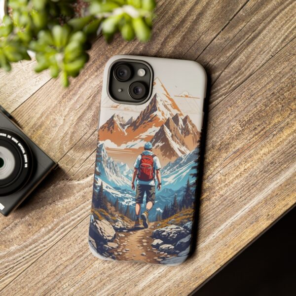 Adventure Phone Case, Mountain Hiking Phone Cover, Outdoor Enthusiast Gift, Nature Lover Accessory, Travel Cell Phone Protector