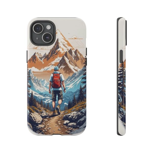Adventure Phone Case, Mountain Hiking Phone Cover, Outdoor Enthusiast Gift, Nature Lover Accessory, Travel Cell Phone Protector