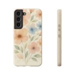 Floral Biodegradable Phone Case - Eco-Friendly Nature Design