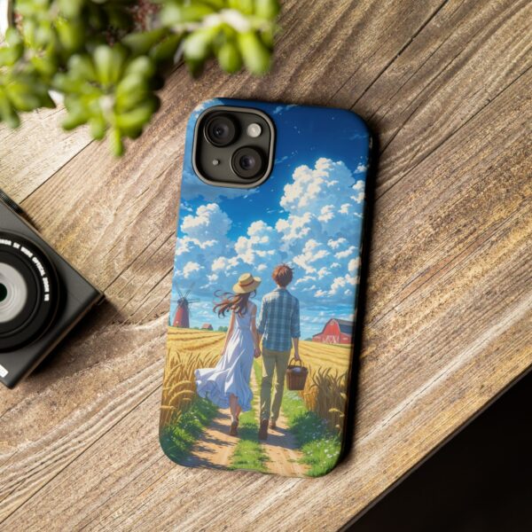 Couple Phone Case – Romantic Landscape Design