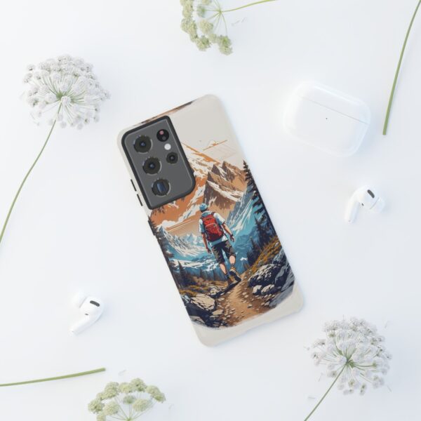 Adventure Phone Case, Mountain Hiking Phone Cover, Outdoor Enthusiast Gift, Nature Lover Accessory, Travel Cell Phone Protector