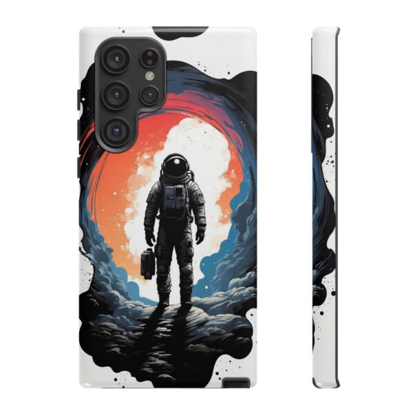 Astronaut Case, Tough Phone Cover, Galaxy Art Protector, Space Lover Gift, Unique Mobile Accessory