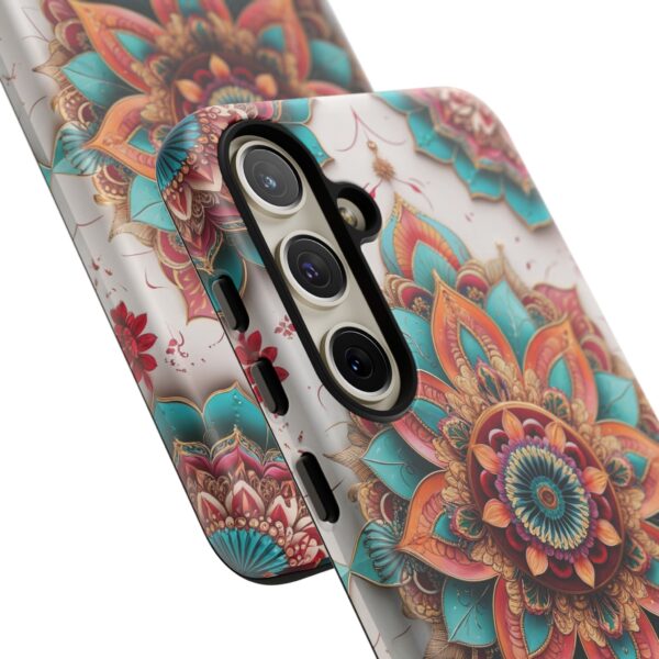 Mandala Phone Case, Colorful Floral Design, Bohemian Style, Tough Cases, Gift for Her