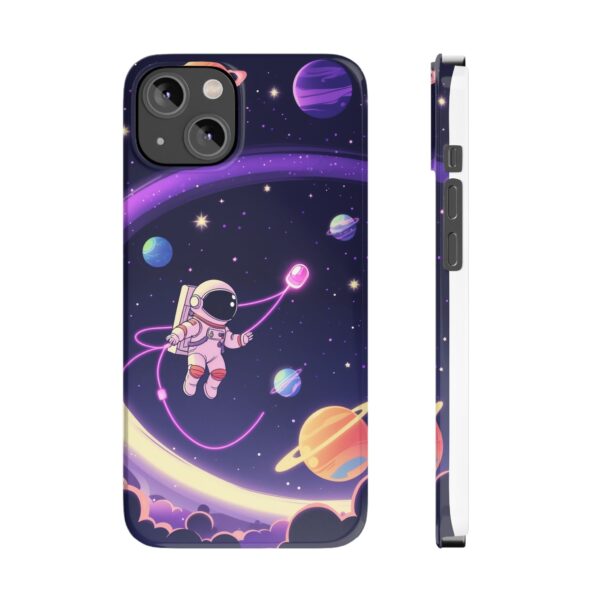 Space Astronaut Slim Phone Case
