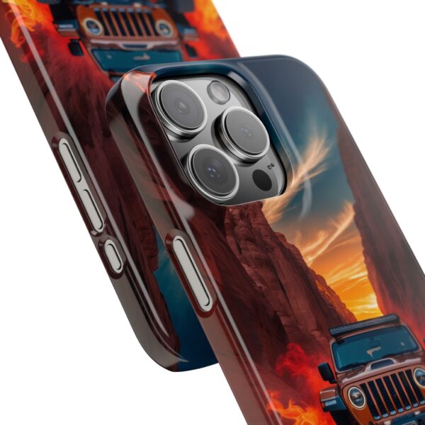 Adventure Jeep Slim Phone Case - Perfect for Off-Road Enthusiasts