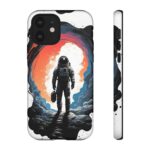 Astronaut Case, Tough Phone Cover, Galaxy Art Protector, Space Lover Gift, Unique Mobile Accessory