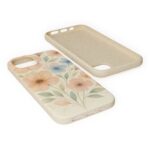 Floral Biodegradable Phone Case - Eco-Friendly Nature Design