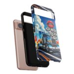 Cool Phone Case for Truck Lovers, Trucking Gifts, Unique Truck Driver Accessories, Kiss Mutha Truckin Cash Design, Fun Car Enthusiast Gift