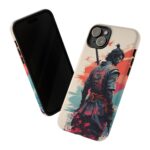 Samurai Warrior Phone Case, Tough Cases, Unique Phone Accessories, Phone Cover Gift, Gamer Phone Decor, Anime Style Case