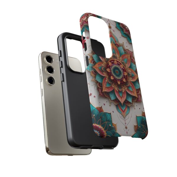 Mandala Phone Case, Colorful Floral Design, Bohemian Style, Tough Cases, Gift for Her