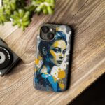 Vibrant, Artistic Tough Phone Case, Modern Art, Smartphone Accessories