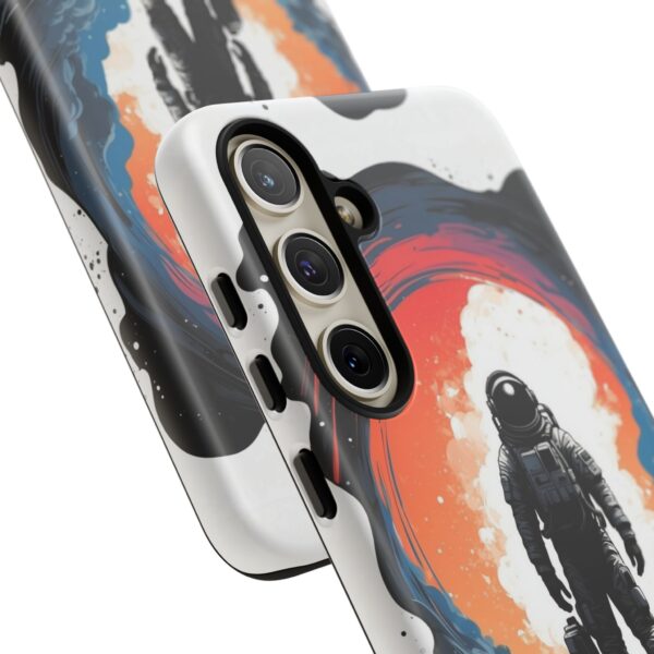 Astronaut Case, Tough Phone Cover, Galaxy Art Protector, Space Lover Gift, Unique Mobile Accessory