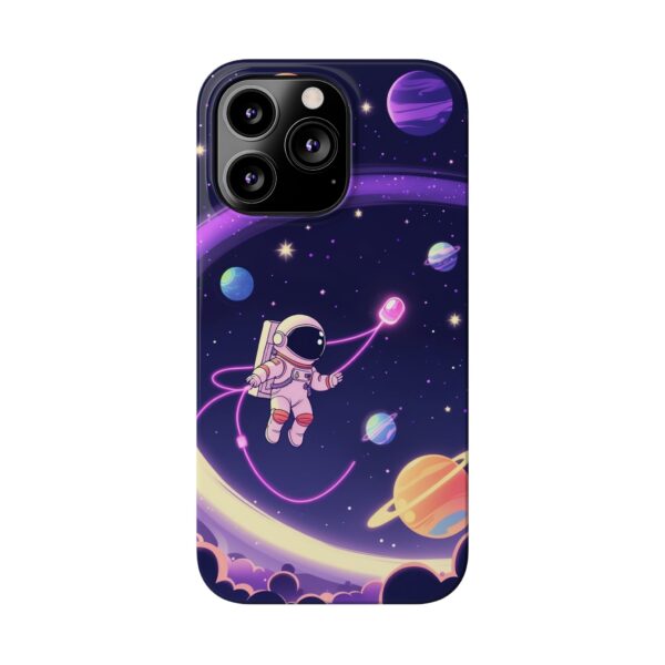 Space Astronaut Slim Phone Case