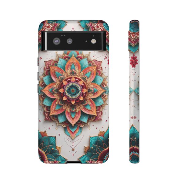 Mandala Phone Case, Colorful Floral Design, Bohemian Style, Tough Cases, Gift for Her