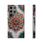 Mandala Phone Case, Colorful Floral Design, Bohemian Style, Tough Cases, Gift for Her