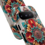 Colorful Mandala Phone Cover, Bohemian Style Accessory, Unique Gift for Her, Stylish Smartphone Protection
