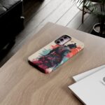 Samurai Warrior Phone Case, Tough Cases, Unique Phone Accessories, Phone Cover Gift, Gamer Phone Decor, Anime Style Case