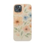 Floral Biodegradable Phone Case - Eco-Friendly Nature Design
