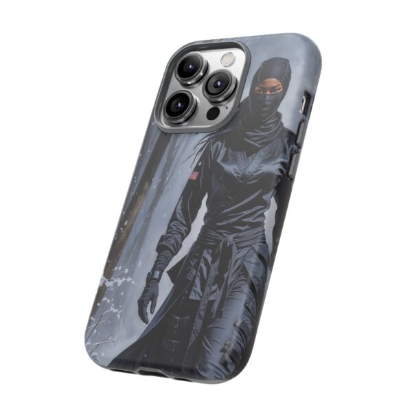 Artistic Phone Case, Ninja Aesthetic, Unique Smartphone Cover, Adventurous Spirit