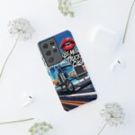 Cool Phone Case for Truck Lovers, Trucking Gifts, Unique Truck Driver Accessories, Kiss Mutha Truckin Cash Design, Fun Car Enthusiast Gift