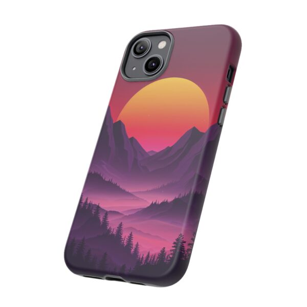 Mountain Sunset Phone Case - Tough Cases for Nature Lovers