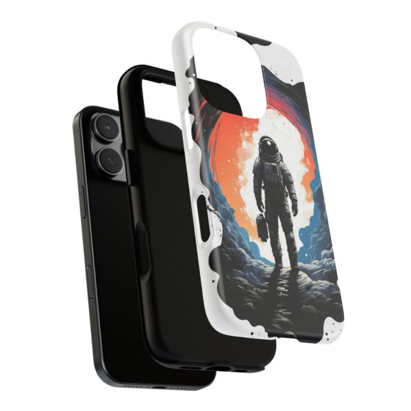 Astronaut Case, Tough Phone Cover, Galaxy Art Protector, Space Lover Gift, Unique Mobile Accessory