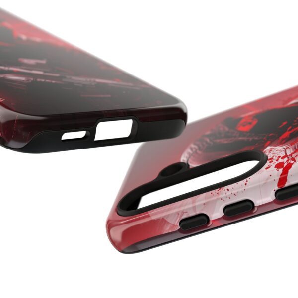Red Urban Warrior Phone Case for Gamers & Action Fans