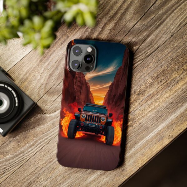 Adventure Jeep Slim Phone Case - Perfect for Off-Road Enthusiasts