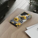 Floral Phone Case, Yellow Flower Design, Stylish Phone Protection