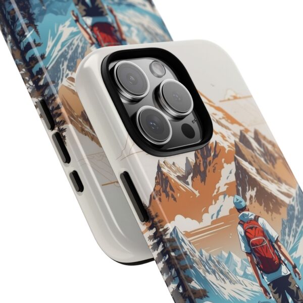 Adventure Phone Case, Mountain Hiking Phone Cover, Outdoor Enthusiast Gift, Nature Lover Accessory, Travel Cell Phone Protector